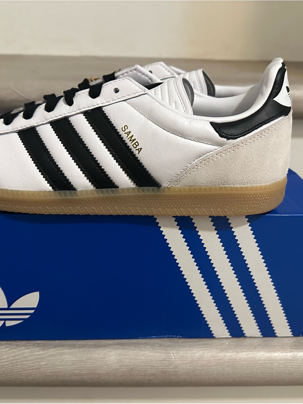 adidas Samba Men’s Sneakers - White / Black / Gum